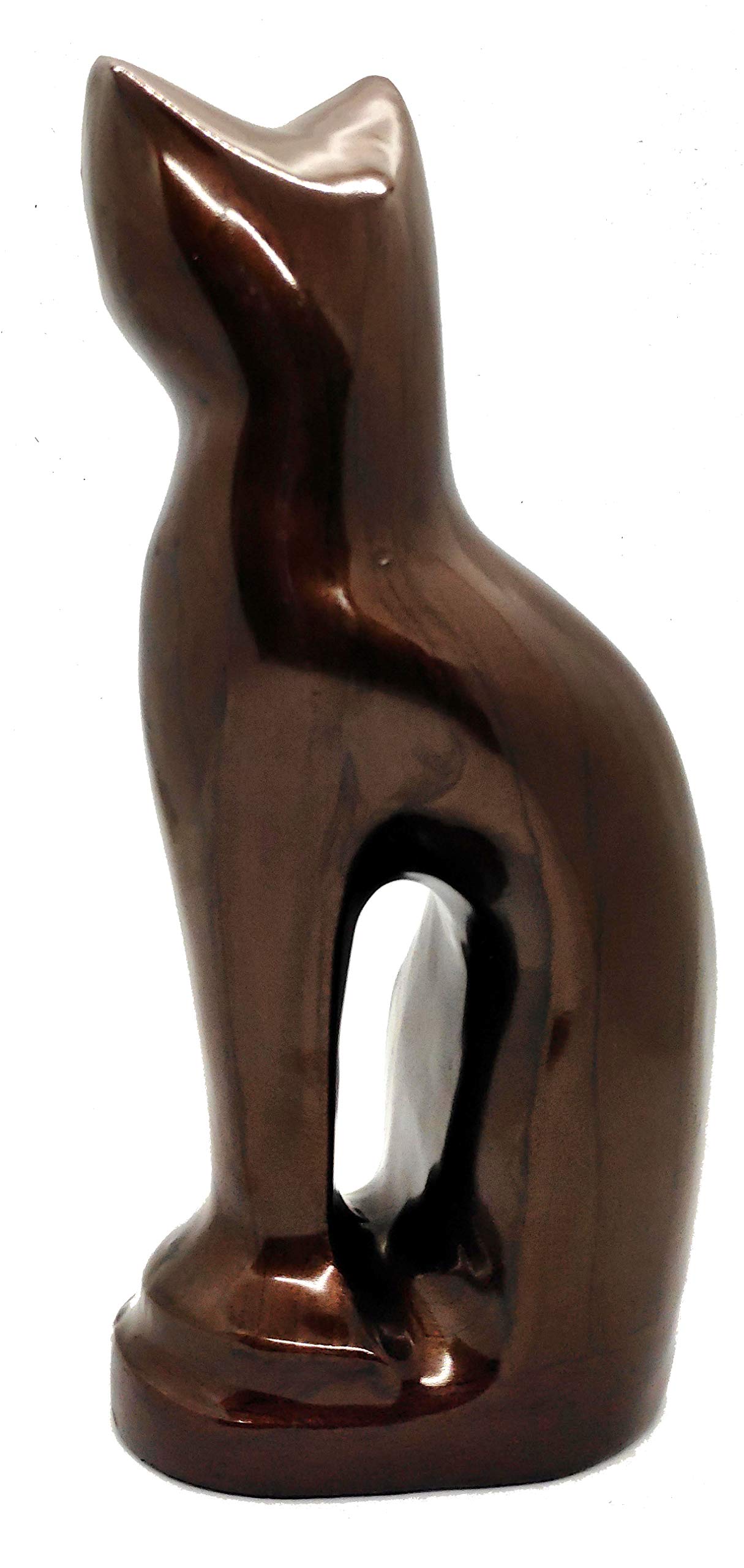 Handcrafted Cat-Shaped Cremation Urn for Pets - Memorial Keepsake Container for Ashes - Perfect for Home Memorials & Pet Loss Remembrance