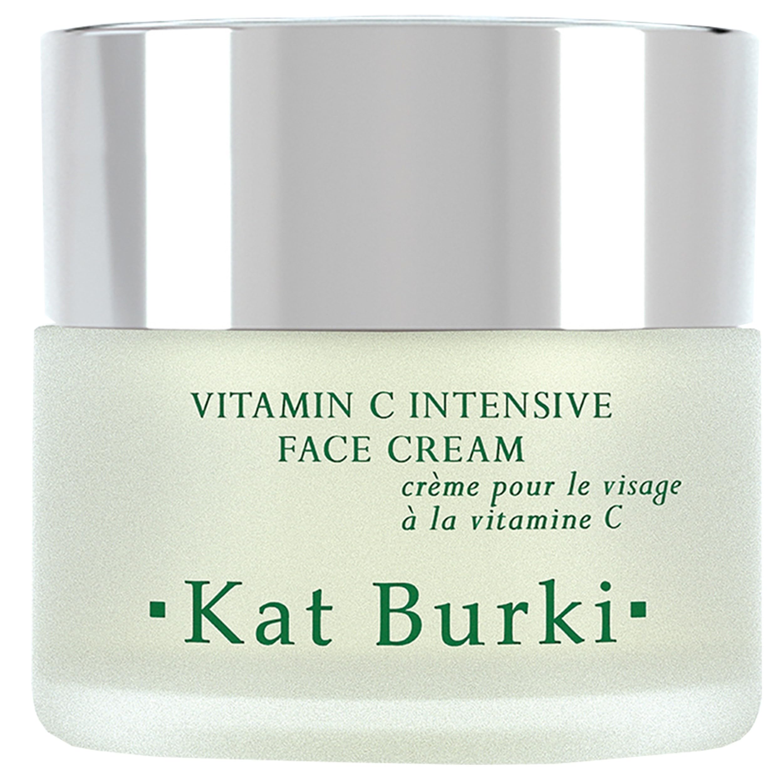 KAT BURKI 15% Stabilized Vitamin C Intensive Face Cream - Brightening & Firming Moisturizer for Glowing Skin | Anti-Aging, Dark Spot Treatment | Day & Night Hydration for All Skin Types