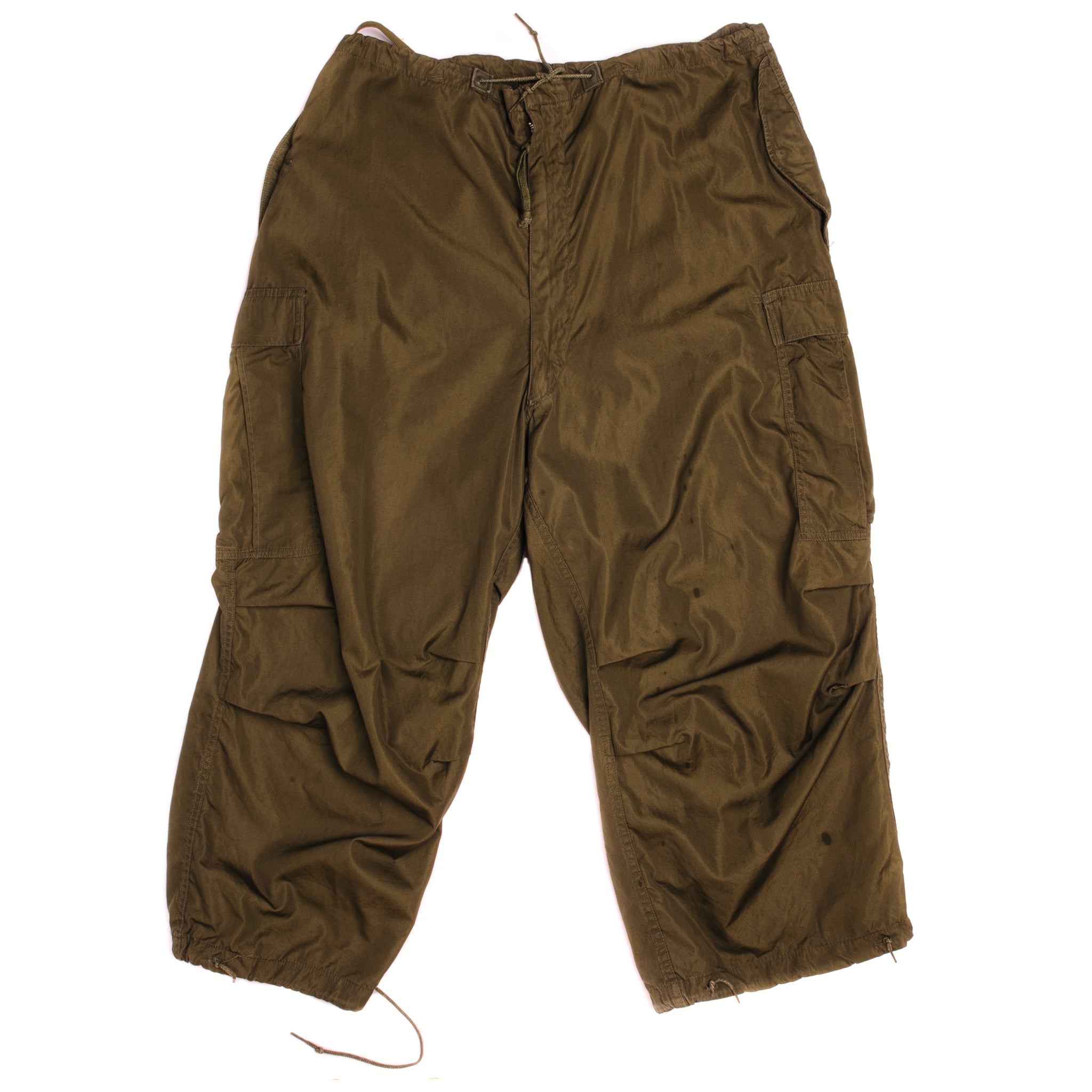 Vintage US Army M-1951 M51 Field Trousers Shell Pants - Korean War Era Military Pants (Size W40 L24) - Authentic Military Surplus for Collectors & Reenactors