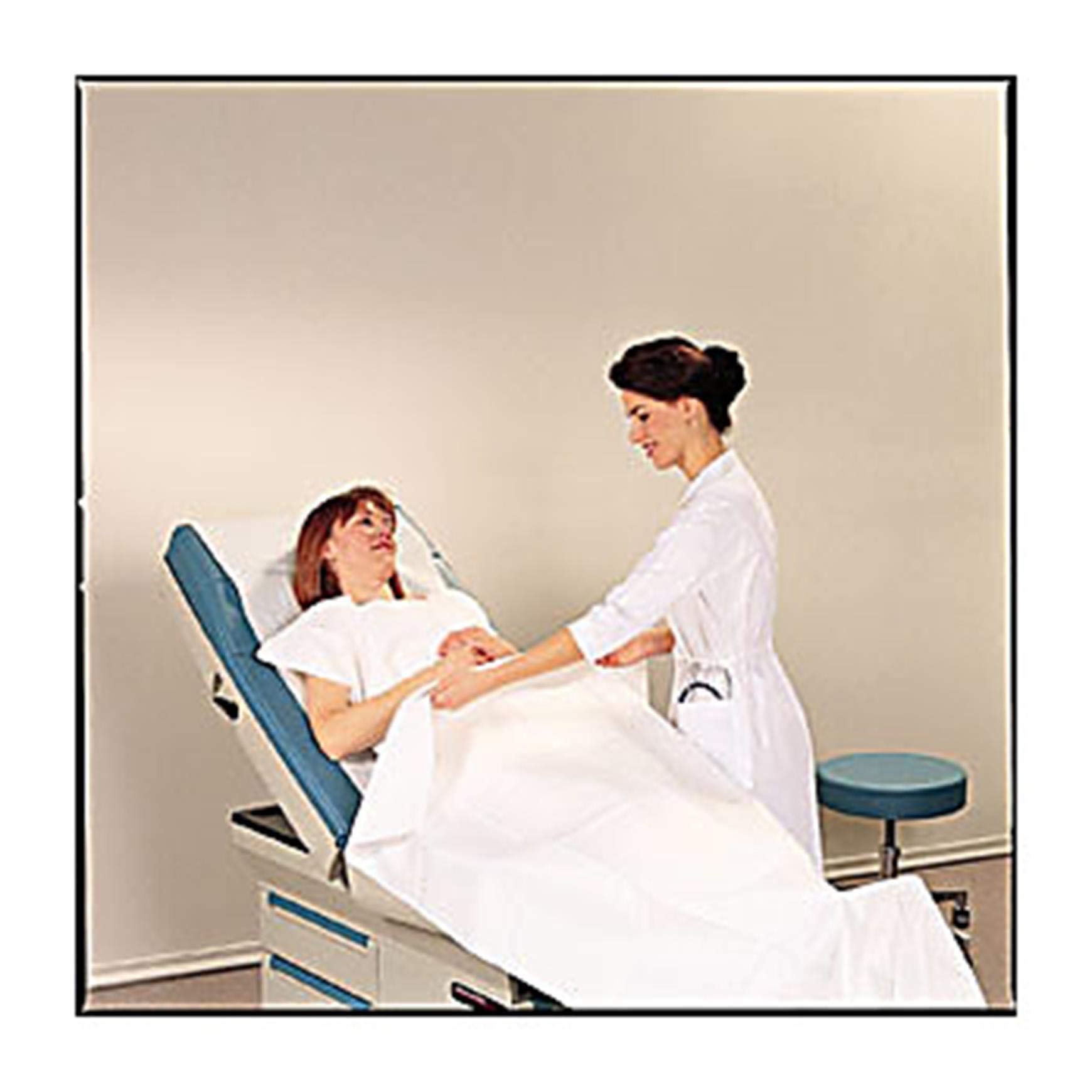 TIDI Products TID 918303 White 2-Ply Tissue Patient Drape Sheet 40