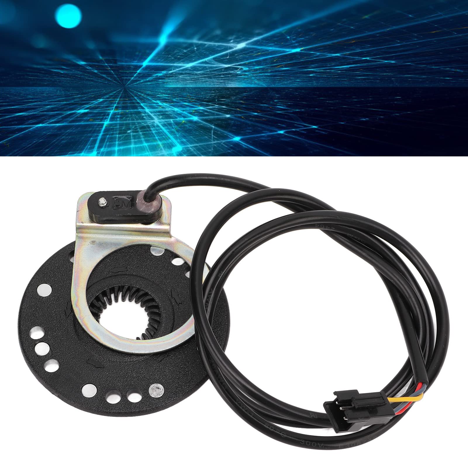 8 Magnetic Hall Sensor Electric Bike Pedal Assist System Kit - Single Hall Sensor for E-Bike Pedal Assist - Perfect for Commuting, Mountain Biking & Urban Riding