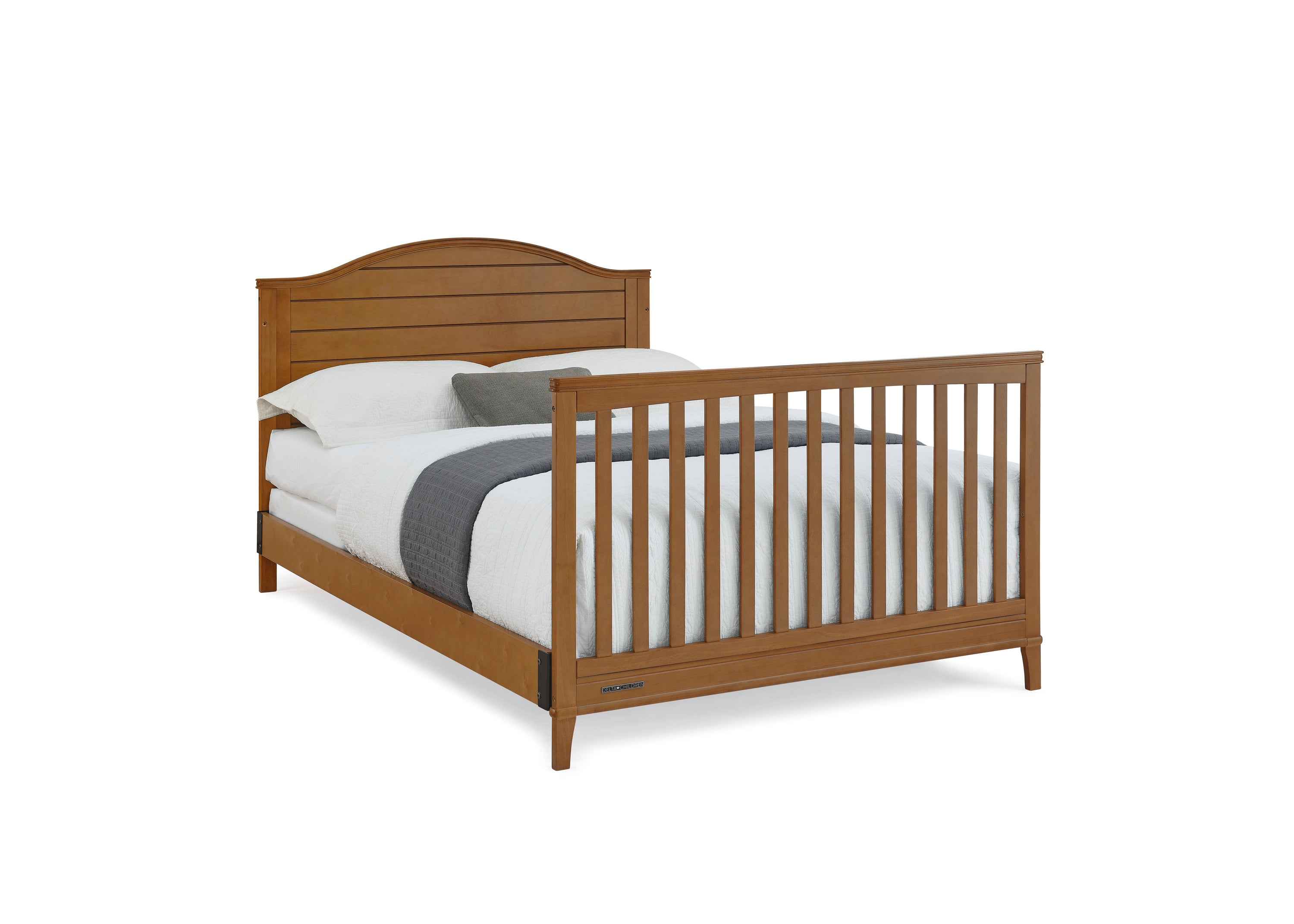 Phoebe 6-in-1 Convertible Baby Crib - Toddler Bed, Daybed & Full-Size Frame - Safe Nursery Furniture for Newborn to Adult - Perfect for Modern Nursery, Bedroom & Guest Room