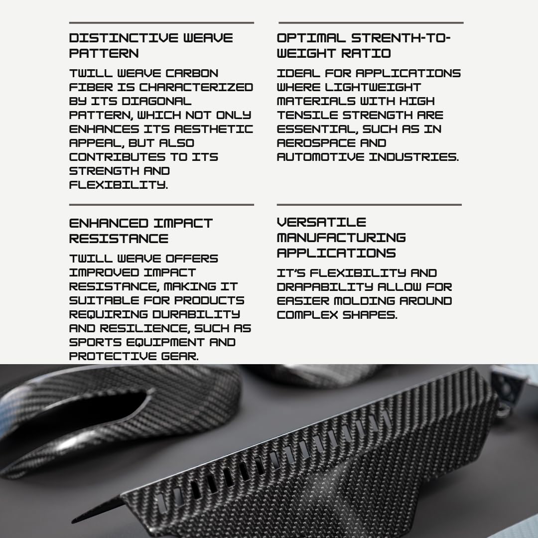 3K 6oz Carbon Fiber Fabric - 50