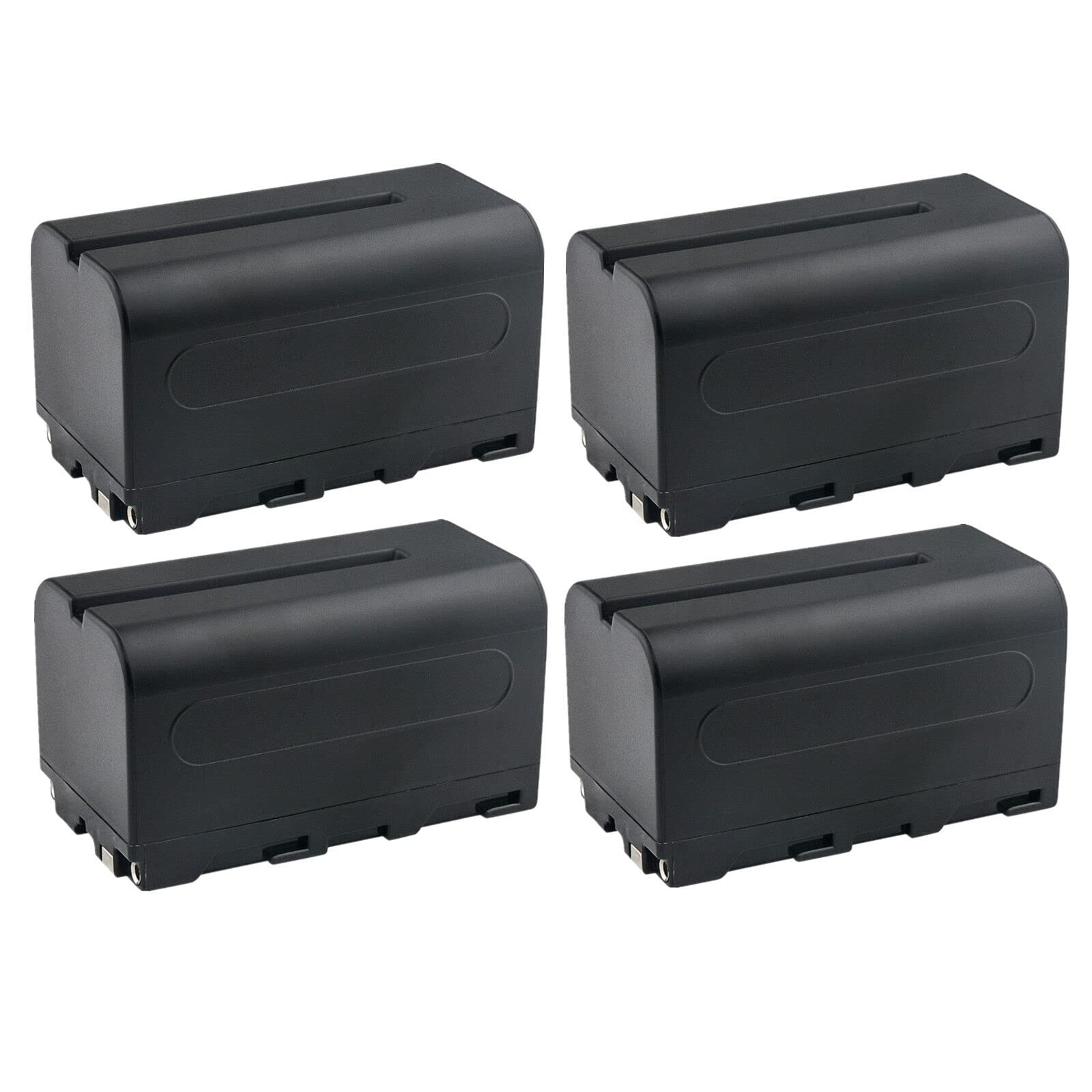 Kastar NP-F750 Battery 4-Pack for Portkeys Monitors - PT5 II, BM5WR, HS7T II, LH5P - Perfect for 4K Video Shooting