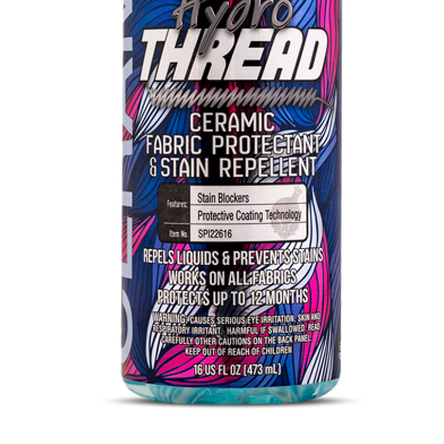 Chemical Guys Hydrothread Ceramic Fabric Protectant & Stain Repellent - 16oz Waterproof Spray for Car Seats, Sofas & Upholstery | Long-Lasting Protection Against Spills & Stains