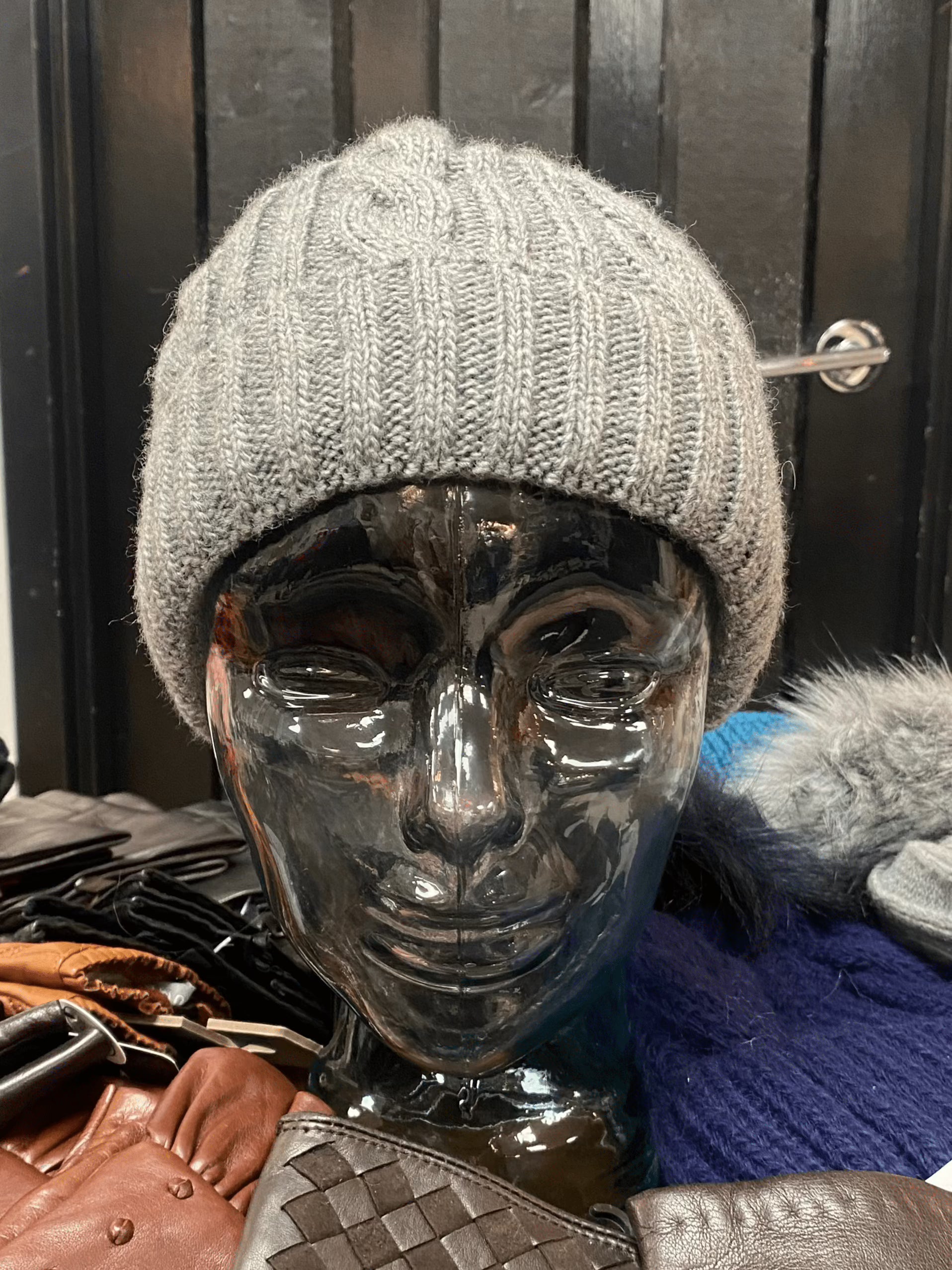 Warm Wool Lined Knit Beanie Hat for Men & Women - Winter Thermal Fleece Lined Skull Cap - Perfect for Skiing, Snowboarding & Cold Weather Outdoor Activities