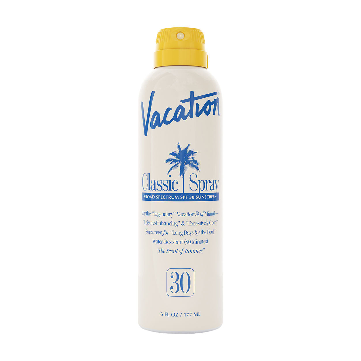 Classic SPF 30 Sunscreen Spray - Broad Spectrum UVA/UVB Protection, Water Resistant, Lightweight & Non-Greasy for Outdoor Activities, Beach & Sports