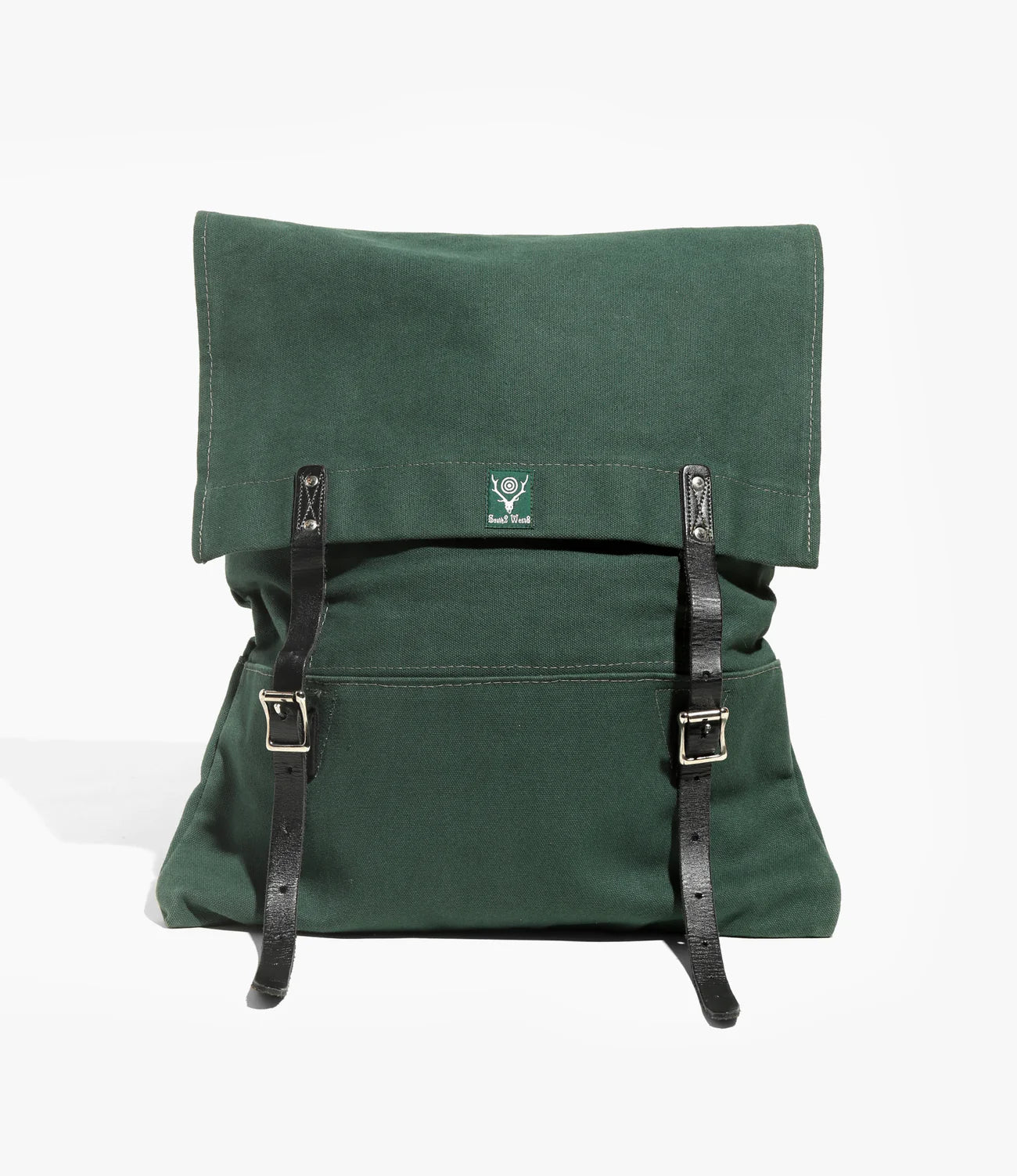 18oz Canvas Trek Pack - Durable Hiking Backpack for Outdoor Adventures - Perfect for Camping, Hiking & Travel - Hunter Green