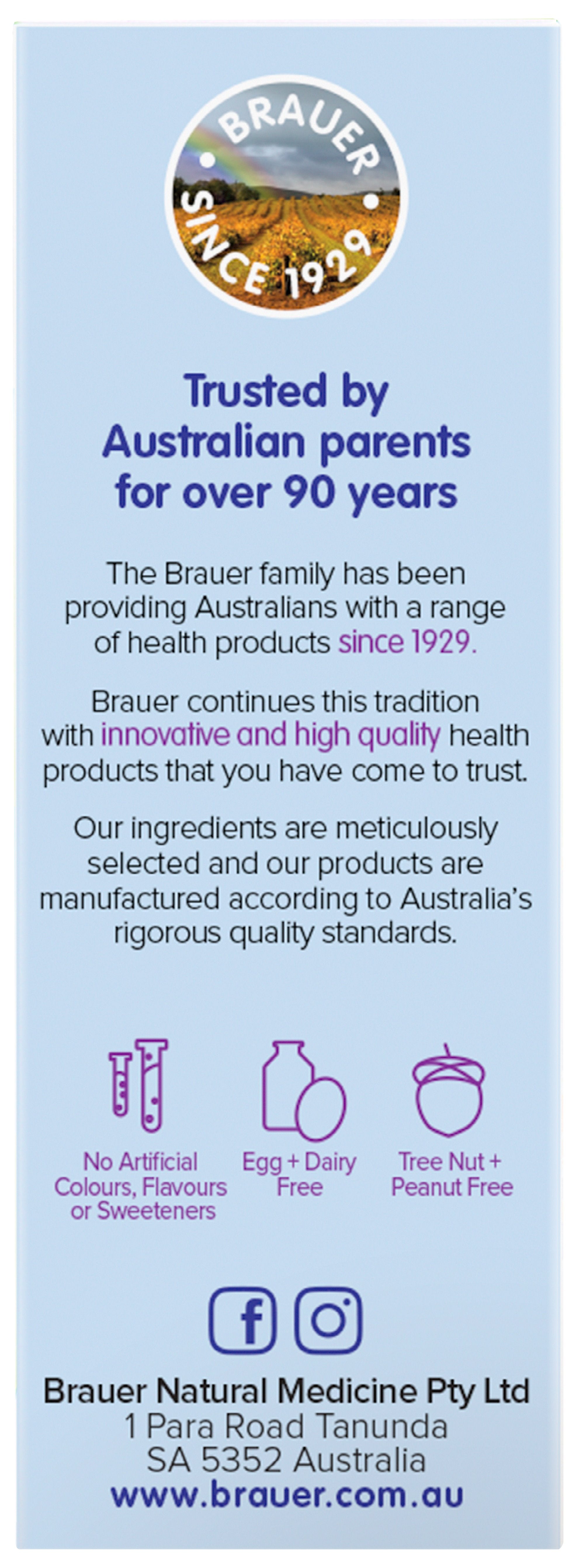 Brauer Immune Defense Probiotic Liquid for Infants & Babies – Supports Digestive Health & Immunity – Ideal for Travel, Daycare & Immune System Boost