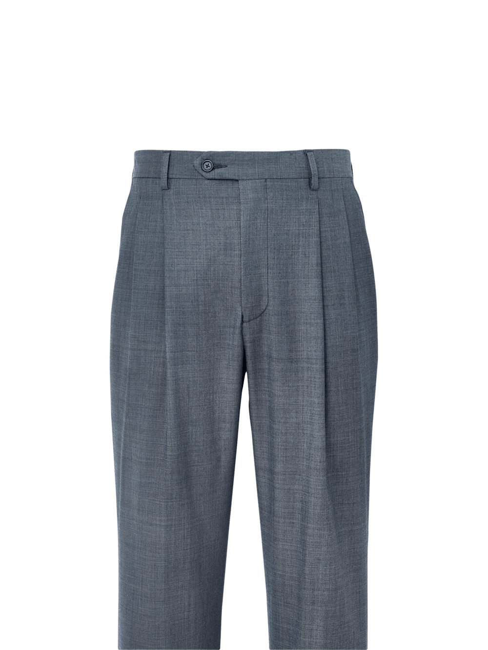 Premium Wool Sharkskin Dress Pants for Men - Charcoal Gray - Formal & Business Attire - Perfect for Office, Weddings & Special Occasions