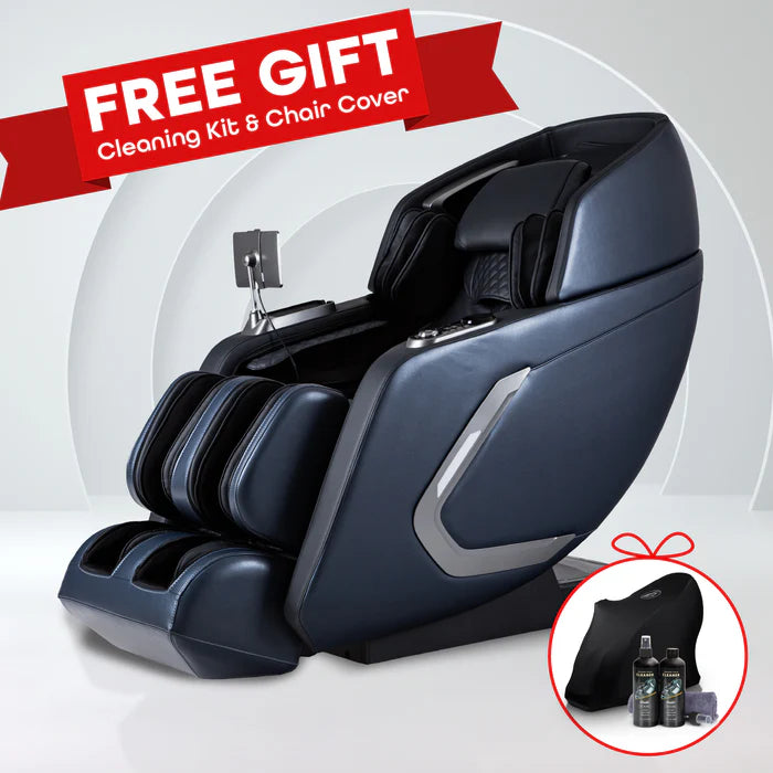 Osaki 4D Bravo Duo Massage Chair - Full Body Zero Gravity Recliner with Heat Therapy & Air Compression - Perfect for Home, Office & Relaxation Spaces