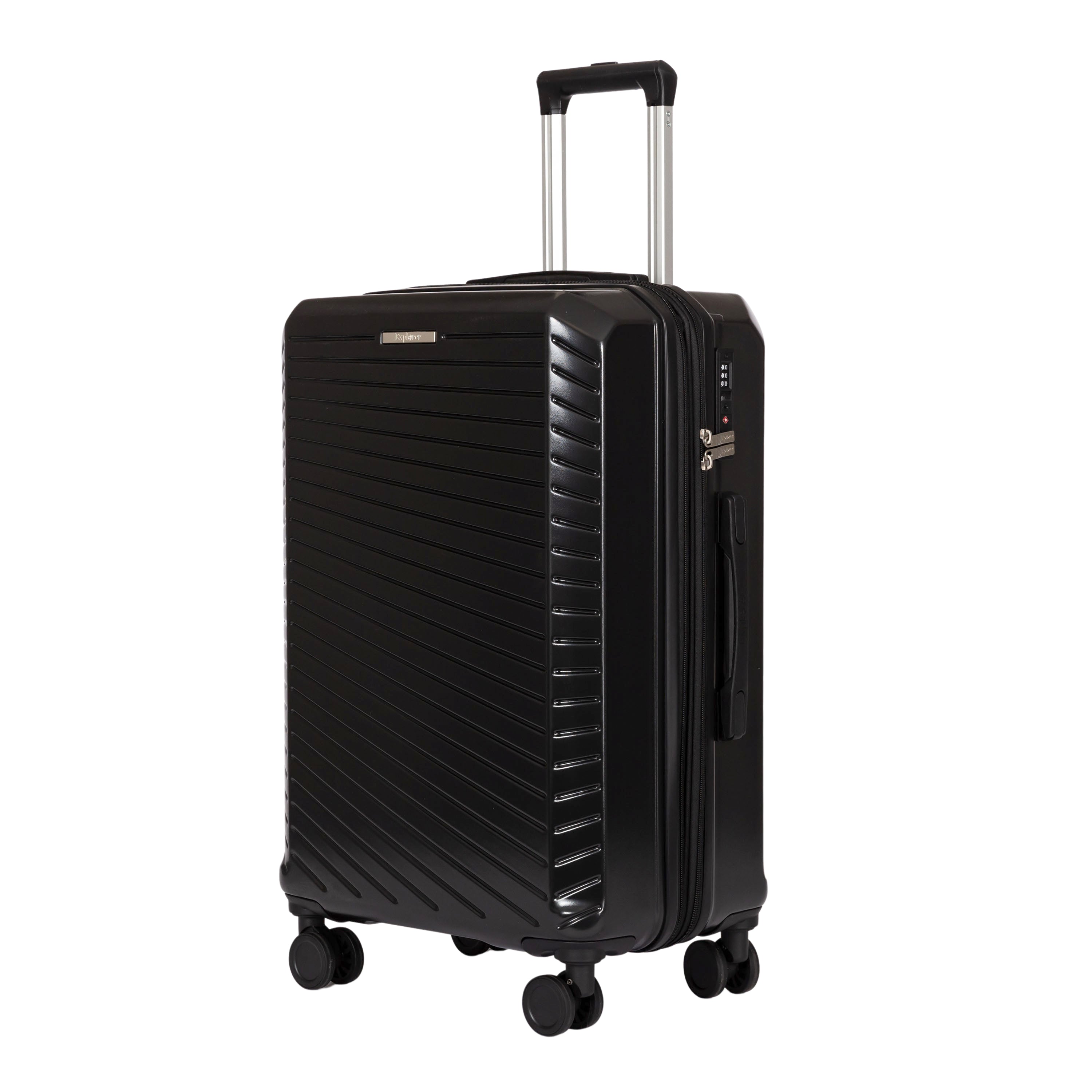 Explorer Passport Anti-Theft Expandable 3-Piece Luggage Set - Lightweight Carry-On Suitcase with TSA Lock for Travel, Business Trips & Vacations