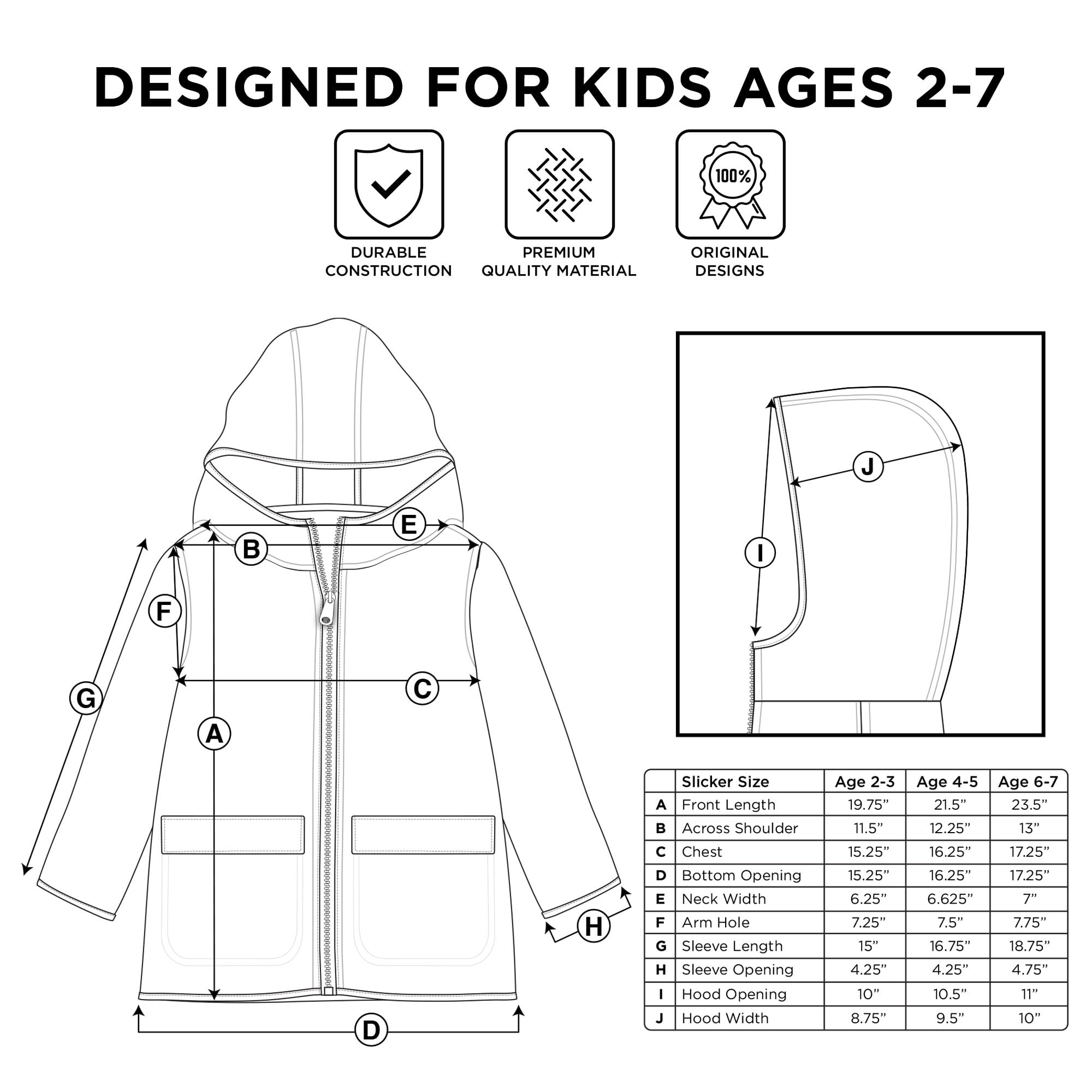 Disney Minnie Mouse & Mickey Mouse Raincoat, Princess & Paw Patrol Waterproof Jacket for Boys Girls 2-7 Years - Perfect for School, Outdoor Play & Rainy Day Adventures