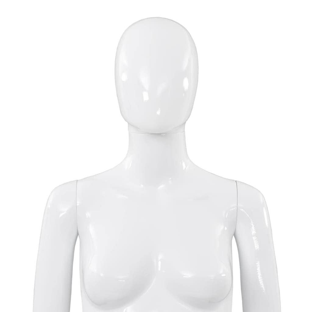 Full Body Female Mannequin with Glass Base - 68.9