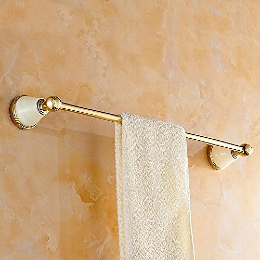Lincheer Copper Towel Bar - Single Wall Mounted Towel Holder for Bathroom, Rust-Resistant & Durable Bathroom Hardware, Perfect for Towel Racks & Hangers (Ideal for Bathrooms, Kitchens & Spas)