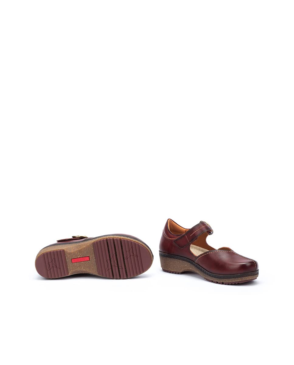 PIKOLINOS Women's Leather Granada Flats - Comfortable & Stylish Slip-On Shoes for Casual Wear, Office, and Travel