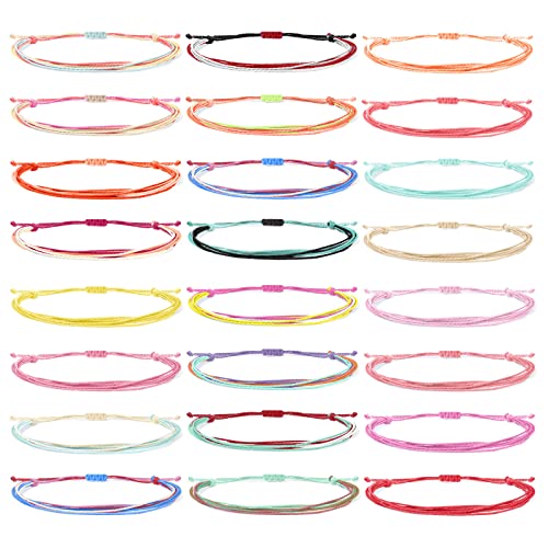 String Bracelets R 24 Pcs