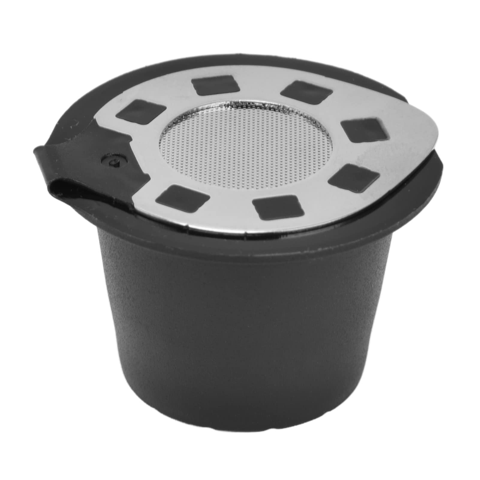 Stainless Steel Reusable Coffee Filters for Keurig K-Cups - Eco-Friendly Refillable Coffee Capsule Compatible with Most Coffee Machines | Perfect for Home, Office & Camping Use (Chrome Finish)