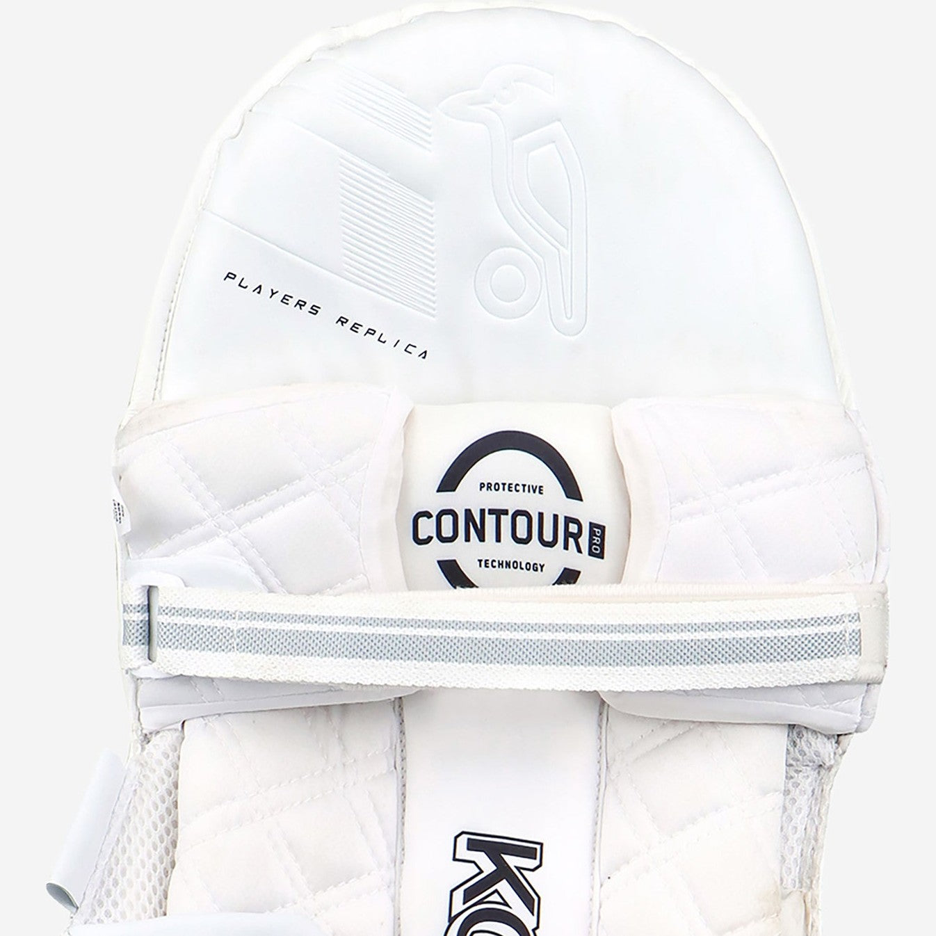 Kookaburra Ghost Pro Players Replica Junior Cricket Batting Pads - Lightweight Protective Gear for Youth Cricket Practice & Matches