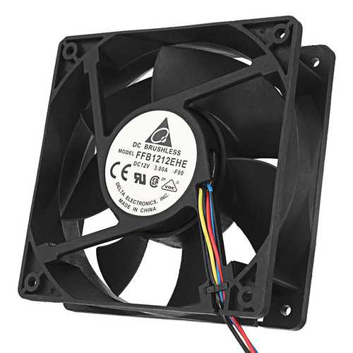 120mm 4Pin DC 12V 6000RPM Dual Ball Bearing CPU Cooling Fan for PC - High Performance Computer Case Cooler with Heat Dissipation for Gaming Rigs and Workstations