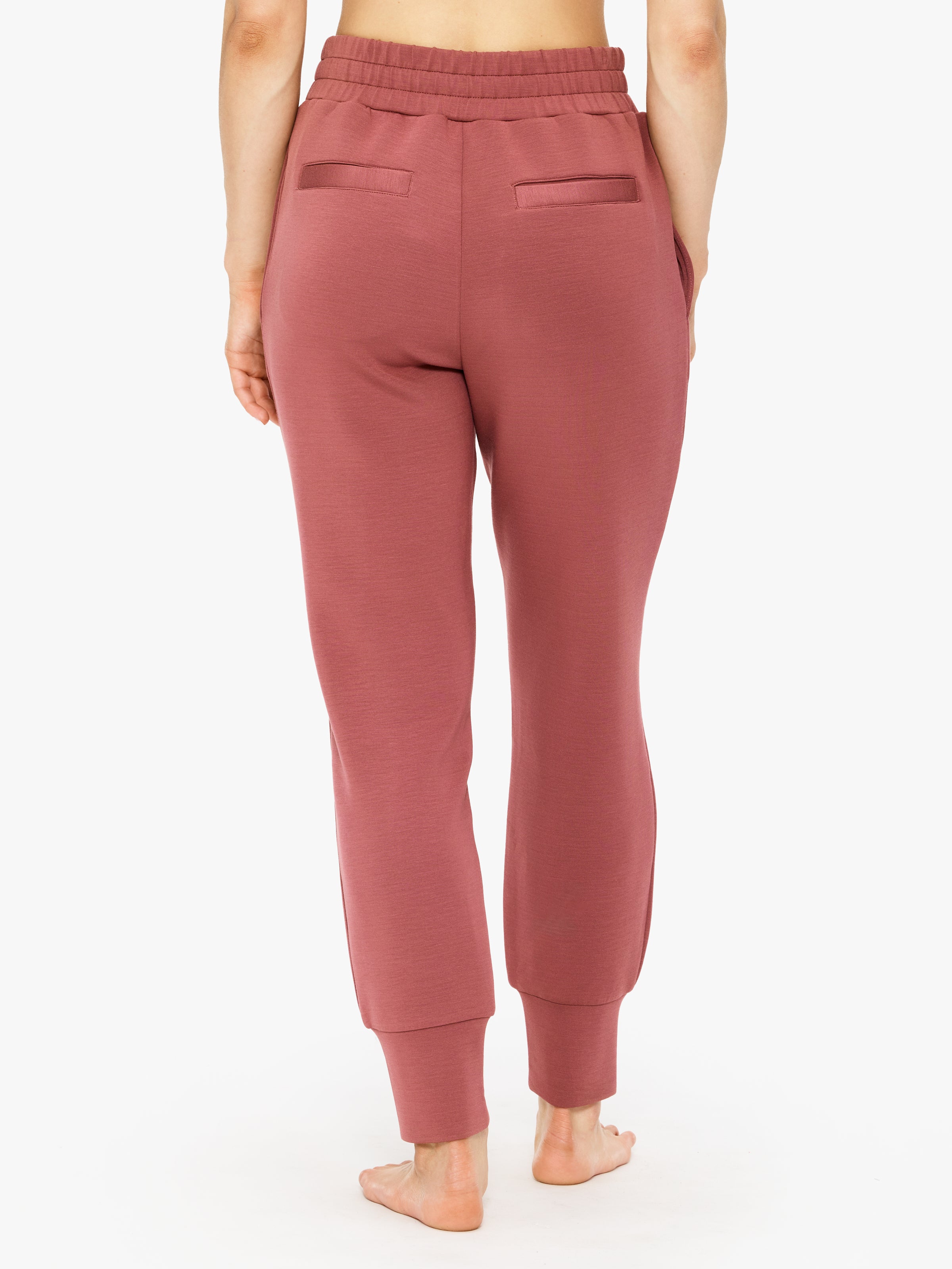 The Upside Slim Cuff Pant 25 - Women's High-Waisted Yoga Pants for Workout, Lounge & Travel - Stretchy Comfort & Stylish Design