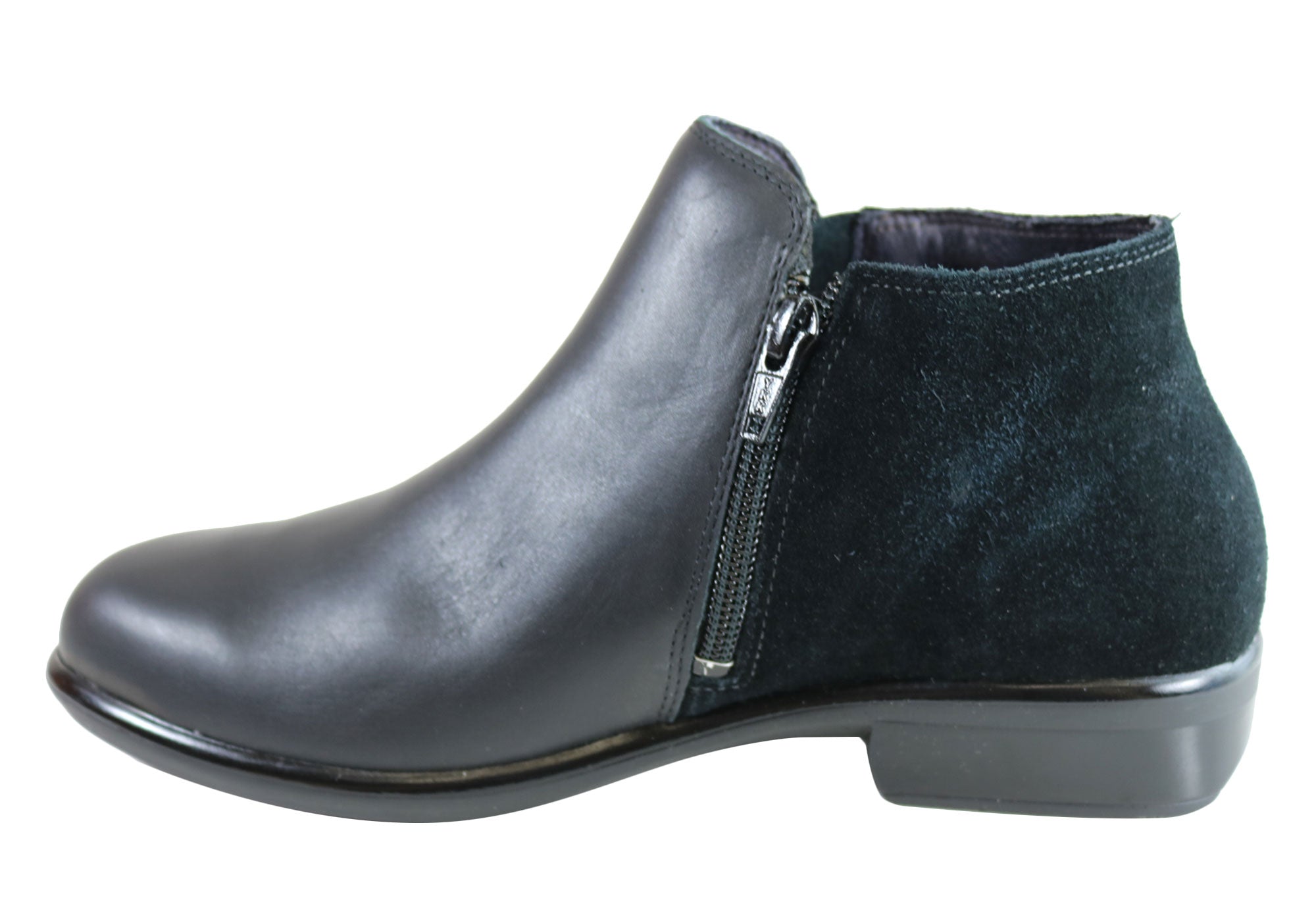 Naot Helm Women's Leather Ankle Boots - Comfortable, Cushioned & Supportive Footwear for Walking, Work & Casual Outfits
