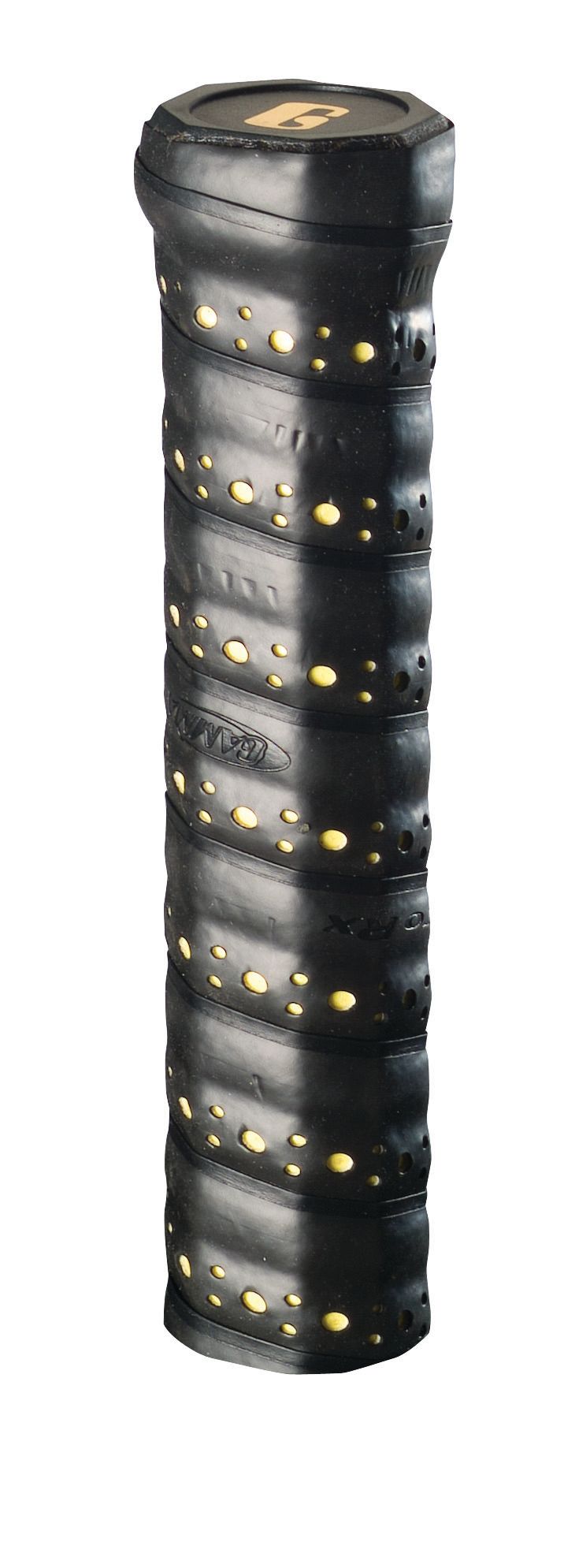 Gamma Pro RX Replacement Tennis Racket Grip - Premium Black Cushion Grip for Enhanced Comfort & Control | Perfect for Tennis, Badminton & Squash Players