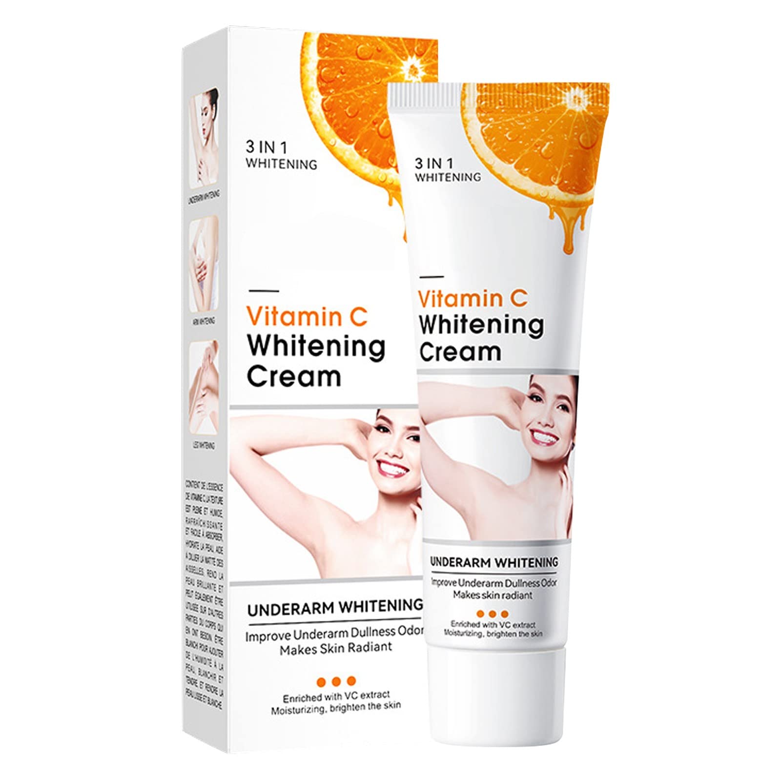 Dark Spot Corrector Cream - Whitening Body Glide for Underarms, Knees, Elbows & Inner Thighs (50ml) | Brightens & Evens Skin Tone | Perfect for Daily Use & Sensitive Areas
