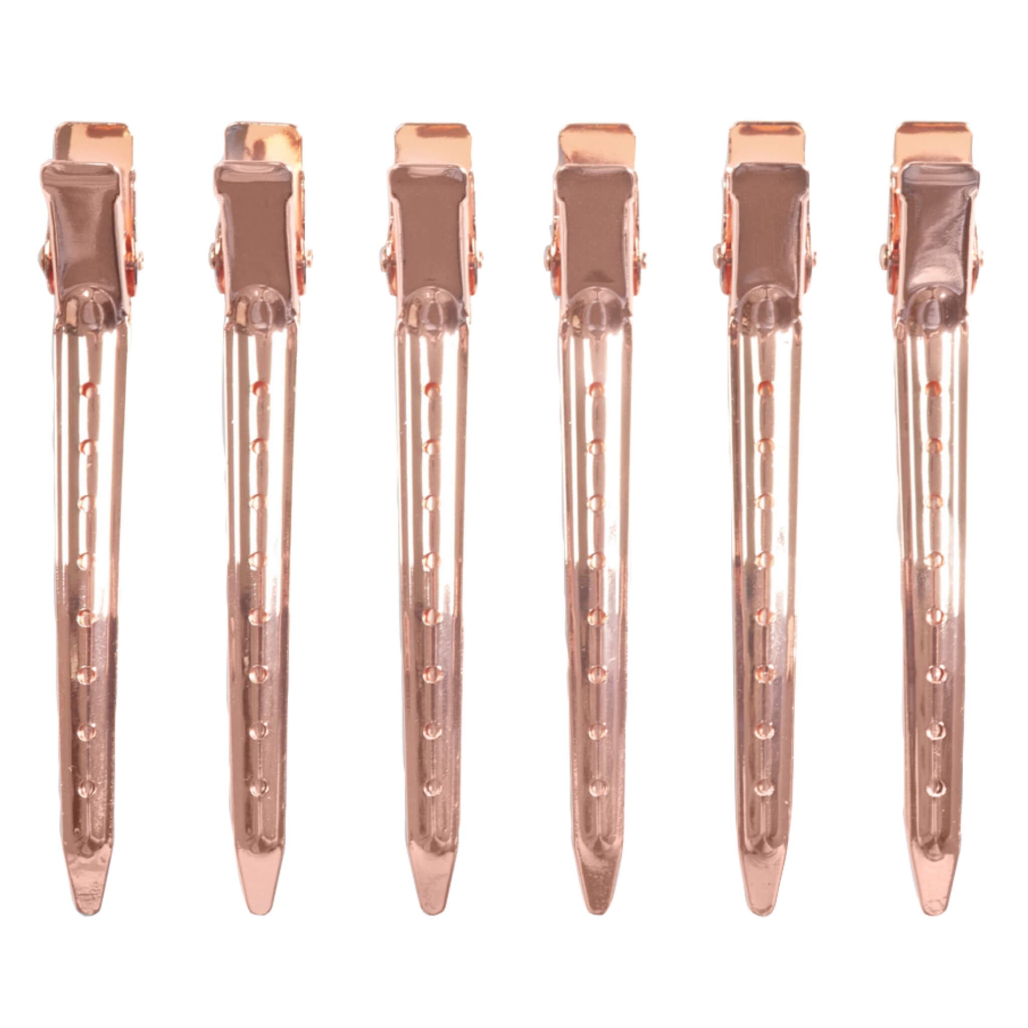 Rose Gold Hair Clips for Women - Elegant Styling Hair Accessories for Parties, Weddings & Everyday Use