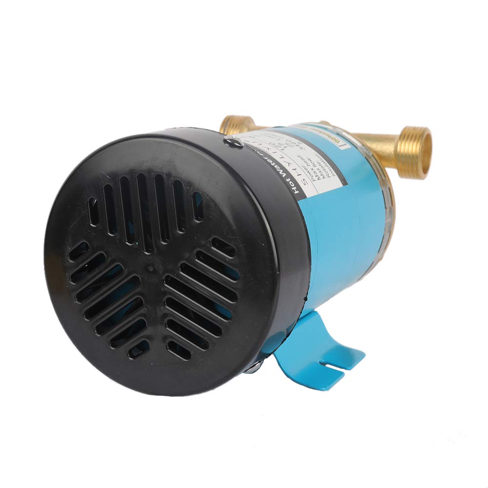 SHYLIYU 120W Automatic Water Pressure Booster Pump 115VAC, 396GPH, 22PSI - High Flow Shower Booster Pump with Water Flow Switch (25L/min) - Whole House & Kitchen Water Pressure Booster for Home Use - Perfect for Low Water Pressure in Showers, Sinks, and Appliances