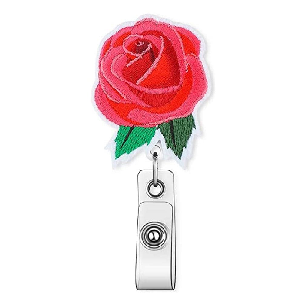 Retractable ID Badge Reels with Alligator Clip for Nurses & Halloween Gifts