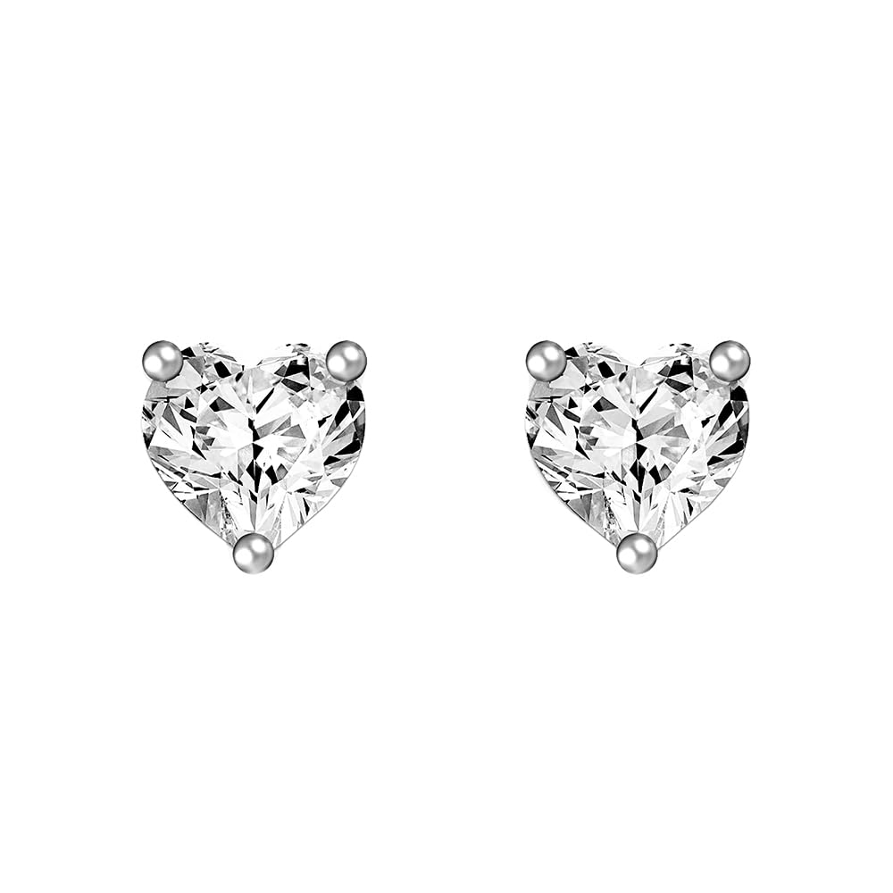 925 Sterling Silver Earrings for Women & Girls - Simple & Elegant Designer Fashion Jewelry with Certificate of Authenticity | Perfect for Daily Wear, Office, Parties & Special Occasions