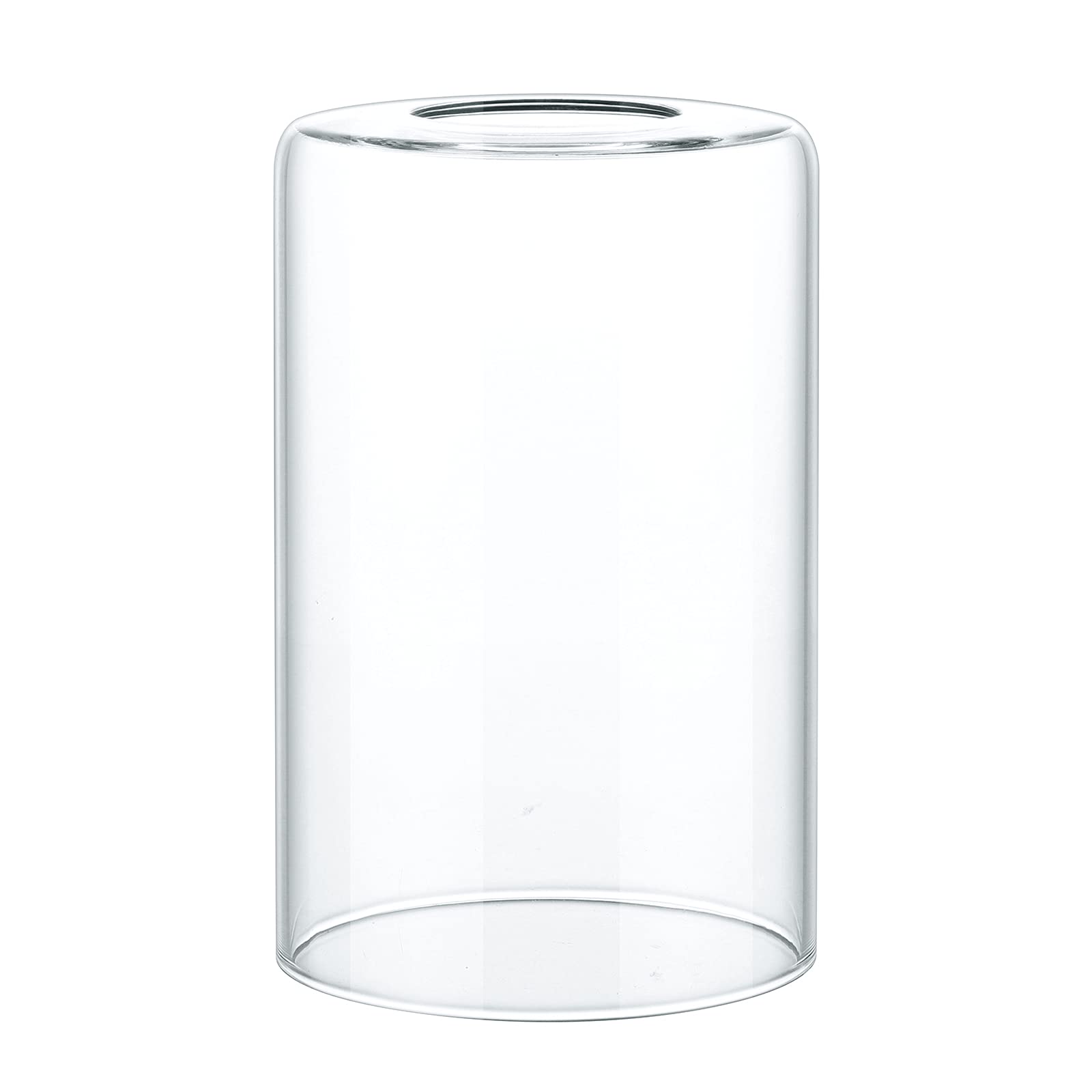 Skelang 2 Pack Clear Glass Cylinder Lamp Shades - 1-5/8