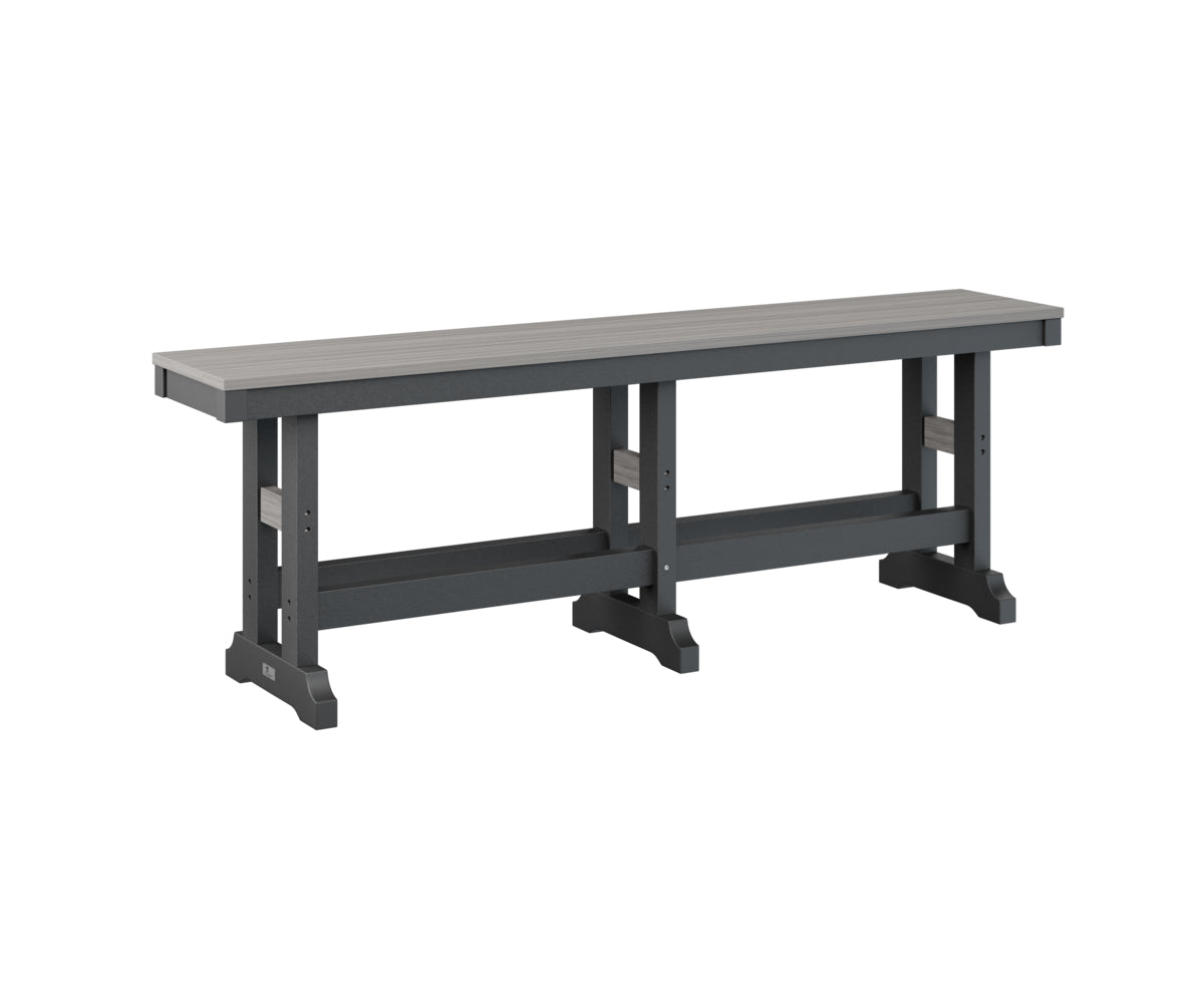 Berlin Gardens Garden Classic 66 Dining Bench - Outdoor Patio Furniture for Backyard, Deck, and Garden - Weather-Resistant Dining Set with Comfortable Seating