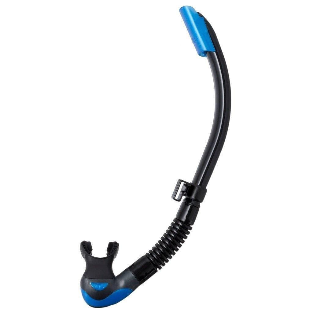 TUSA Platina Hyperdry II Snorkel - Dry Top Snorkeling Gear for Adults & Kids - Comfortable Anti-Water Design for Ocean Swimming, Snorkel Set for Beach Vacation & Underwater Exploration