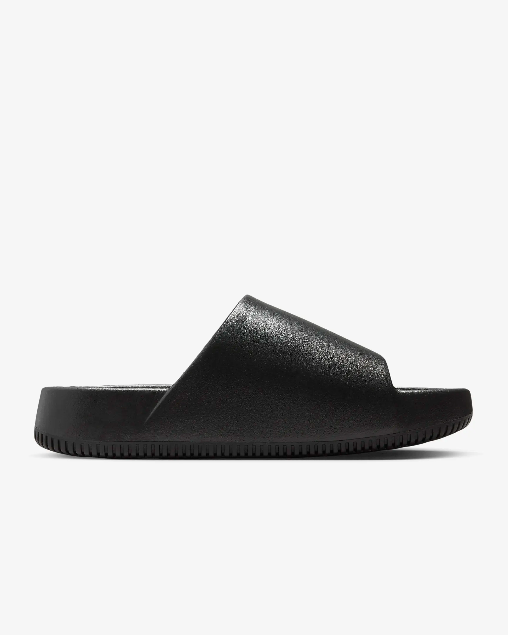 Nike Men's Calm Slides - Comfortable Black Sandals for Casual Wear, Beach, Pool & Home Relaxation