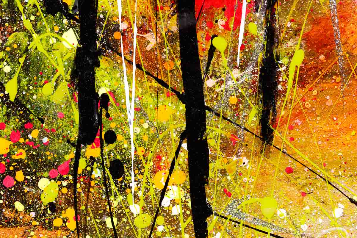 Original Autumn Walk Painting - Handmade Wall Art for Home Decor, Living Room, Bedroom & Office | Perfect Gift for Art Lovers