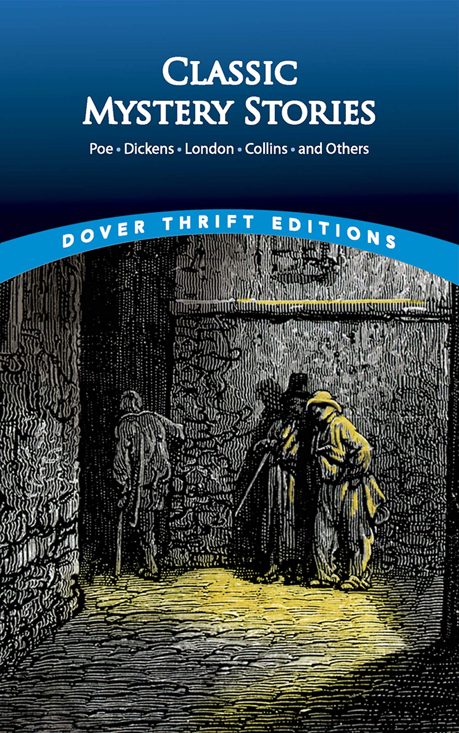 Classic Mystery Stories by Poe, Dickens, London & Collins - Dover Thrift Editions Crime Thriller Book Collection | Perfect for Book Clubs, Nighttime Reading & Mystery Lovers