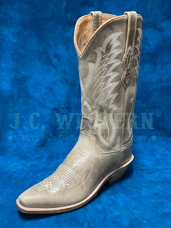 Old West LF1642 Women's All Over Leather Snip Toe Cowgirl Boots - Natural Tan Western Boots for Country Dancing, Rodeo & Casual Wear