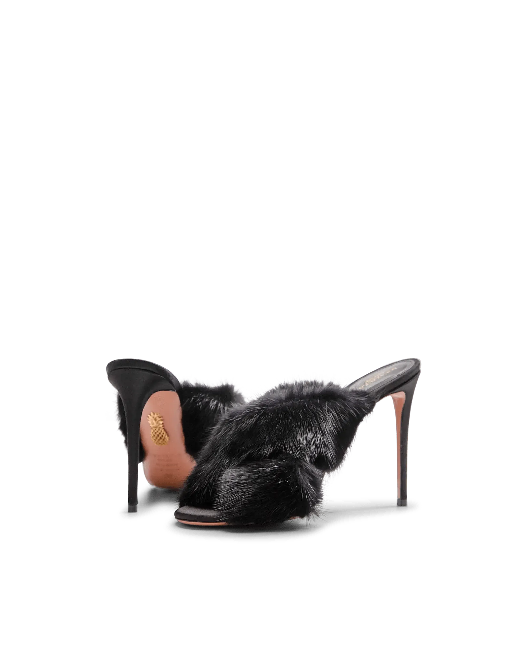 Luxury Mink Fur Mules for Women - Soft & Comfortable House Slippers - Perfect for Indoor, Lounge & Spa Use