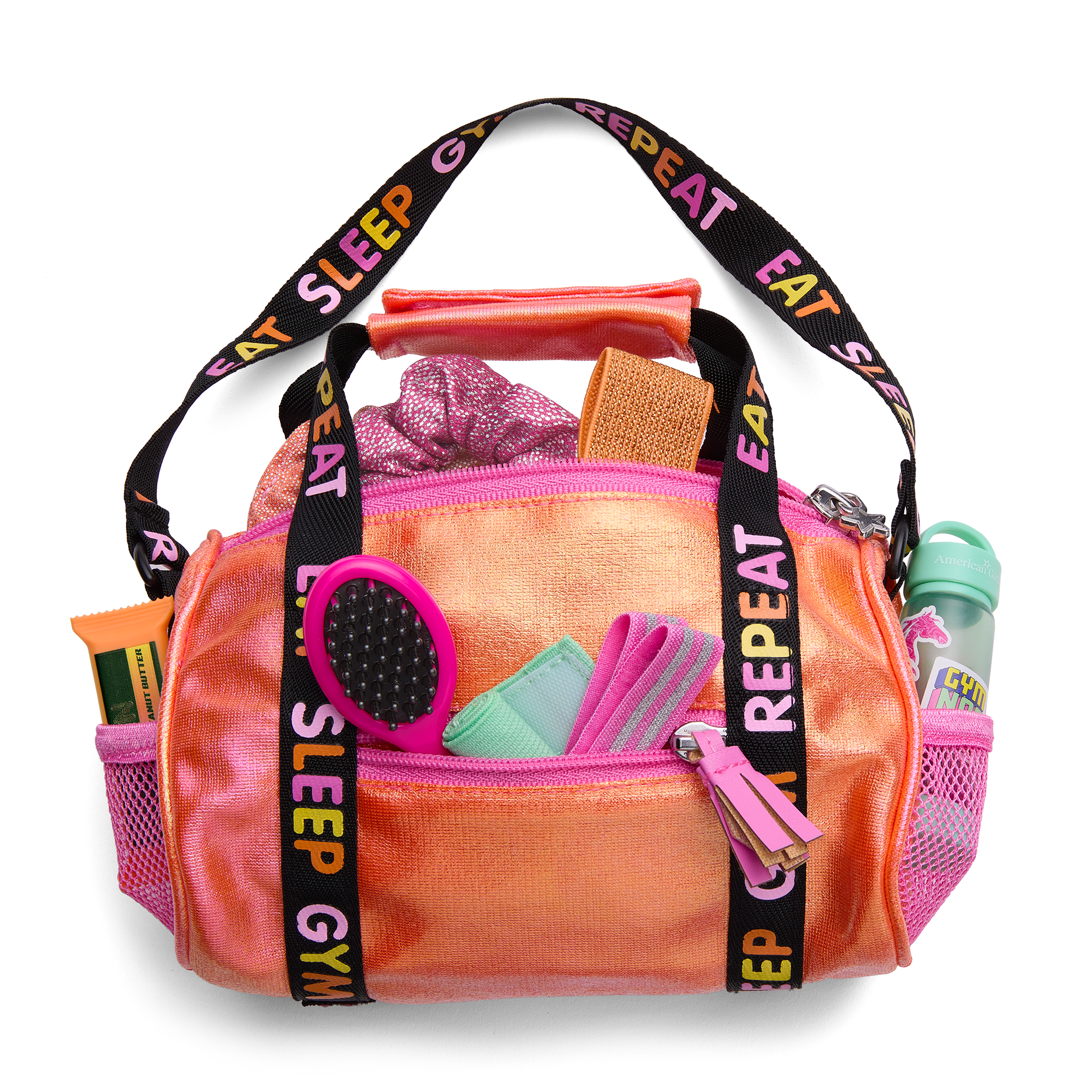 Lila’s™ Perfect 10 Gymnastics Bundle for Girls - American Girl of the Year™ 2024 - Complete Gymnastics Set with Leotard, Bag & Accessories - Perfect for Training, Competitions & Play