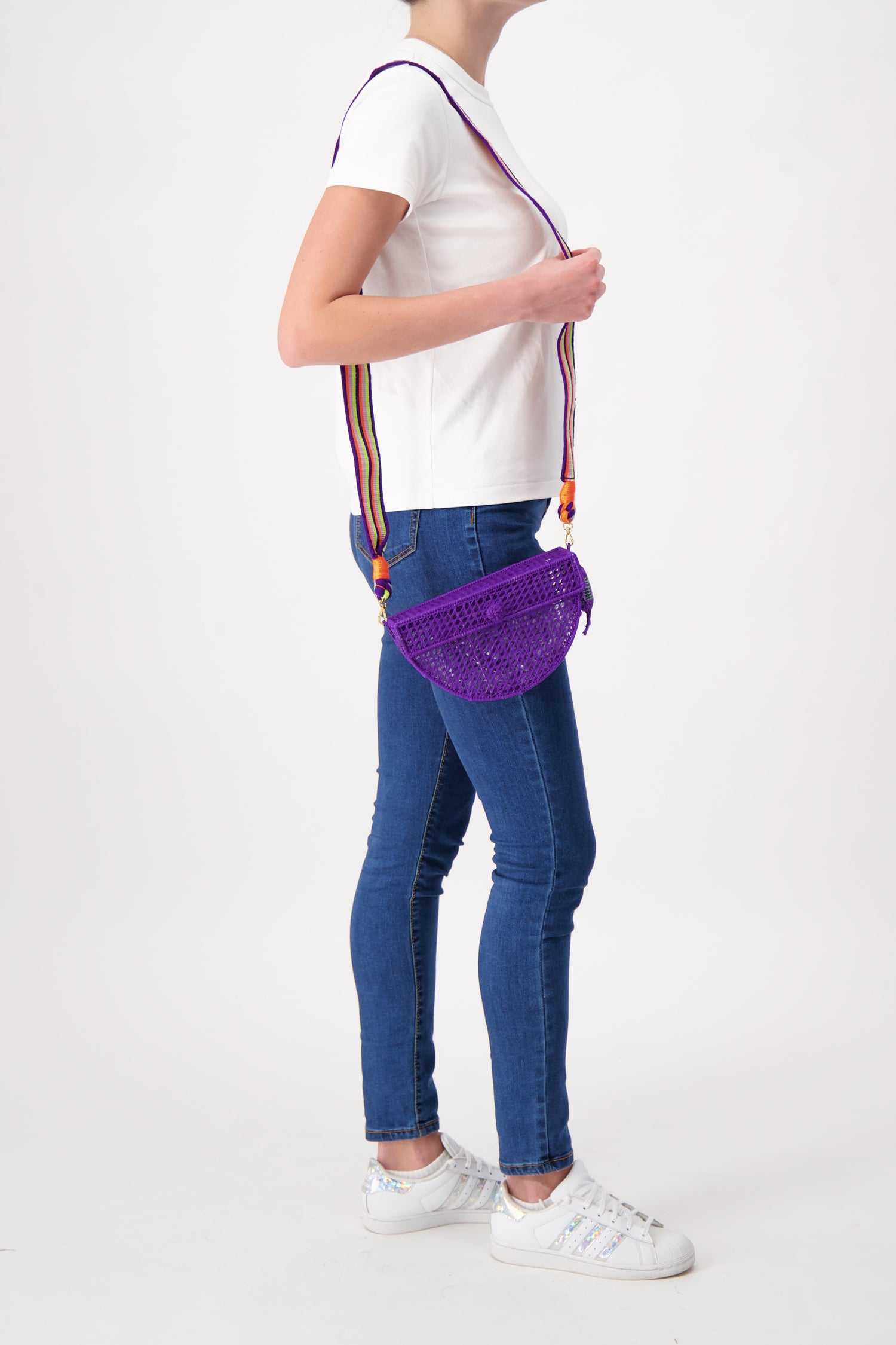 Serpui Purple Marie Julie IR Bag - Stylish Crossbody Handbag for Women, Fashionable Shoulder Purse - Perfect for Work, Travel, and Everyday Use