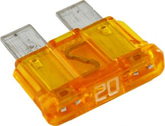 20 Amp ATC Fuse - Blade Fuse for Automotive & Marine Electrical Systems - ATCFUSE20 - Perfect for Car, Boat, RV & Truck Circuit Protection