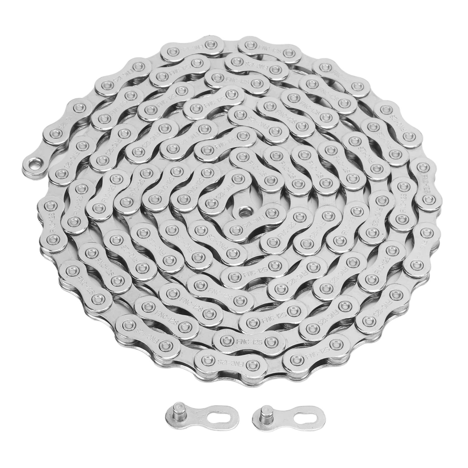 Tefola 12-Speed Mountain Bike Chain - Lightweight Hollow Pin 126-Link Bicycle Chain for Road & MTB | Perfect for Trail Riding, Commuting & Performance Cycling