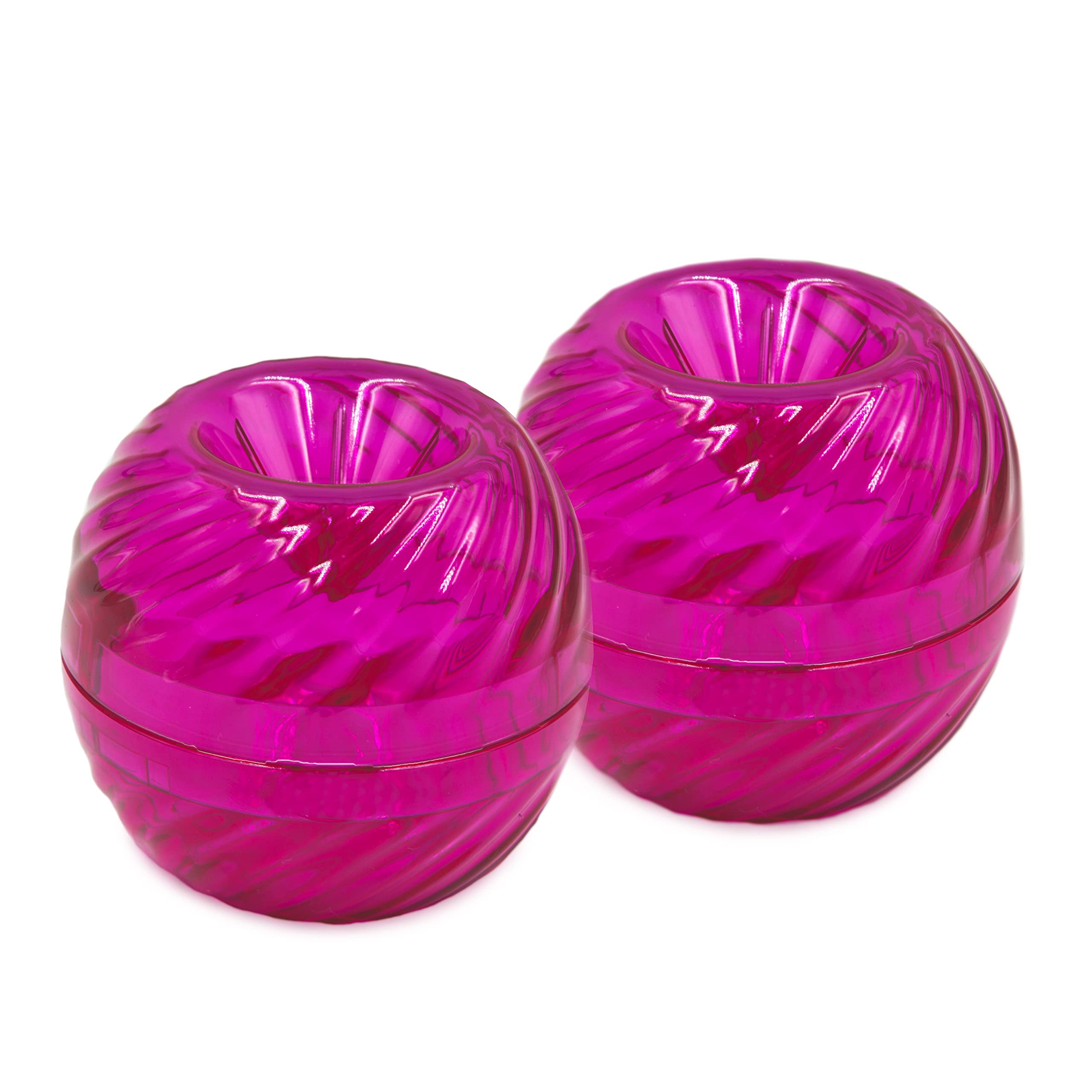 FlyFix Indoor Fruit Fly Trap - Effective Gnat & Fruit Fly Catcher - Easy to Use Kitchen Pest Control - Food-Based Lure Attractants - Ideal for Kitchens, Dining Rooms & Bars (Pink) | Eliminate Fruit Flies Around Fruits, Trash Cans & Compost Bins