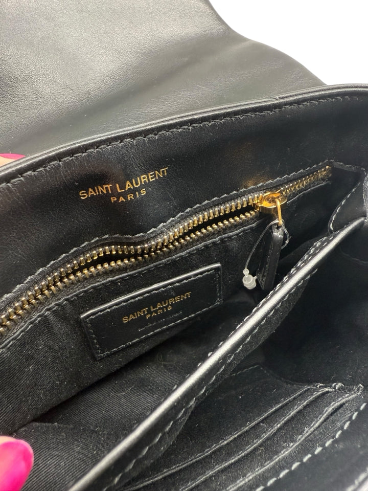 YSL Toy Loulou Small Leather Crossbody Bag for Women - Luxury Designer Shoulder Purse with Chain Strap, Perfect for Date Night, Parties & Everyday Use