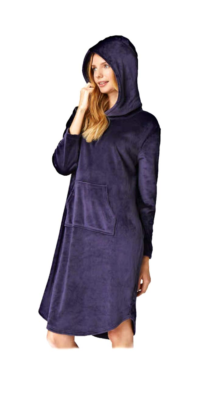 FEICO Birsppy Lounger - 32 Degrees Women's Thermal Sleepwear Set - Cozy Plus Size Pajamas for Winter (Navy, S/M) - Perfect for Cold Nights & Relaxing at Home