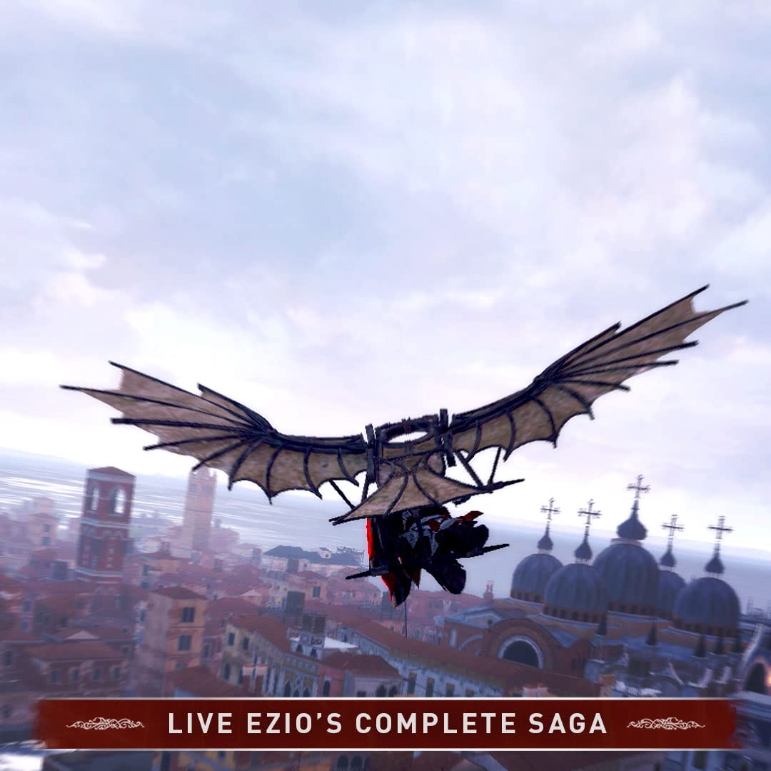 Assassin's Creed Ezio Collection for Nintendo Switch - Physical Edition with Game Code | Relive the Epic Adventure of Ezio Auditore | Perfect for Action-Adventure Gamers and AC Fans