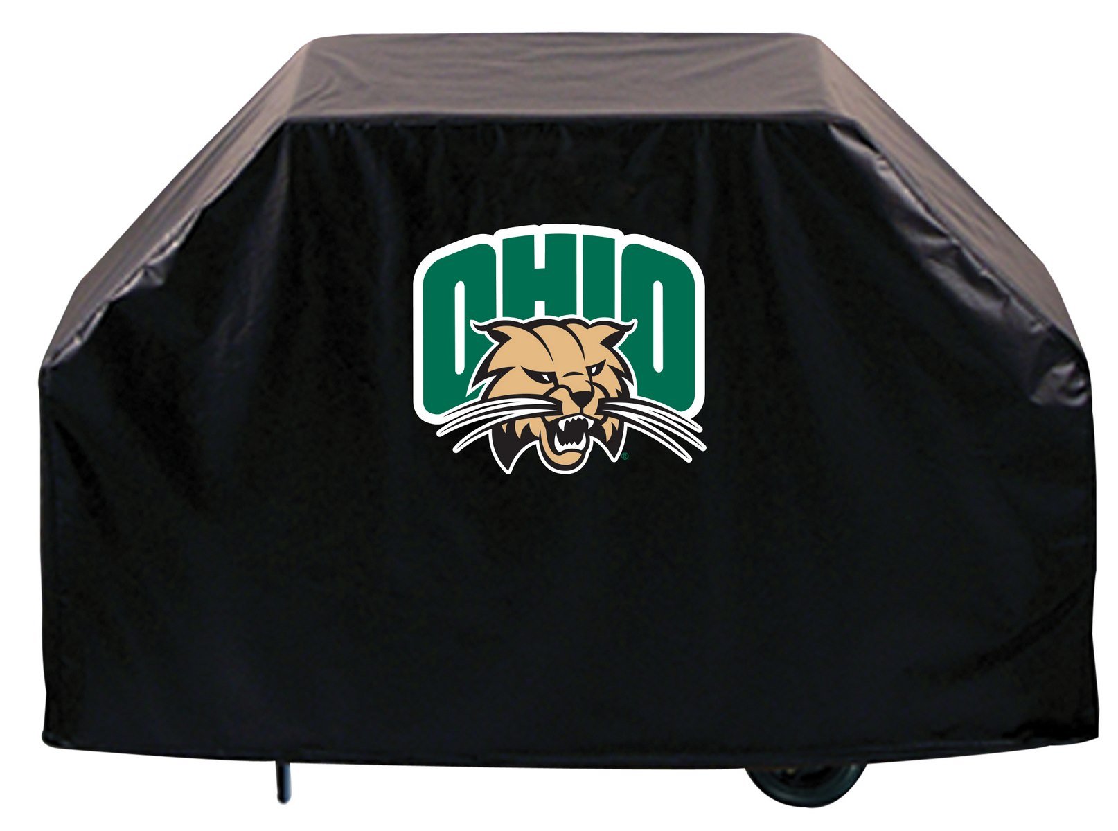 Ohio University Grill Cover by Holland Bar Stool Co. - Heavy Duty Waterproof BBQ Cover for Outdoor Cooking, Tailgating & Backyard Parties