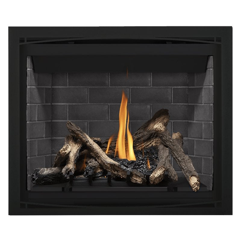 Napoleon Altitude 42 Inch Direct Vent Gas Fireplace - A42 Model | Indoor Home Heating & Cozy Living Room Fireplace for Winter